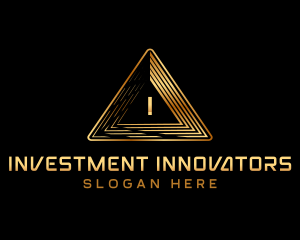 Premium Triangle Geometric logo
