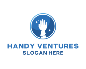 Hand Gloves Sanitary logo
