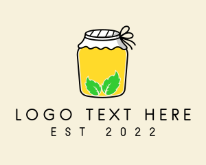 Healthy Organic Juice Jar logo design