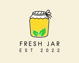 Healthy Organic Juice Jar logo design