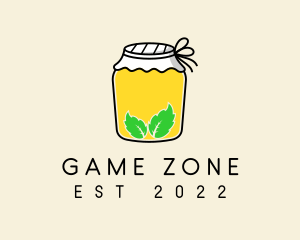Healthy Organic Juice Jar logo