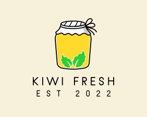 Healthy Organic Juice Jar logo design