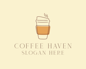 Reusable Coffee Cup Cafe  logo
