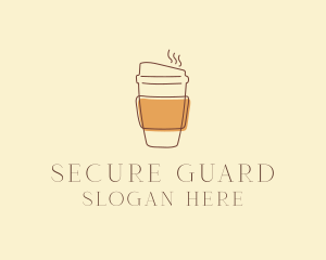 Reusable Coffee Cup Cafe  logo