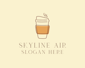 Reusable Coffee Cup Cafe  logo