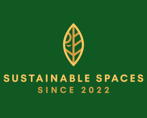 Sun Leaf Eco Sustainability logo design