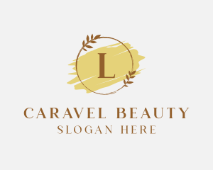 Beauty Ornament Wreath logo design