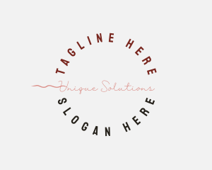 Elegant Cursive Business logo design