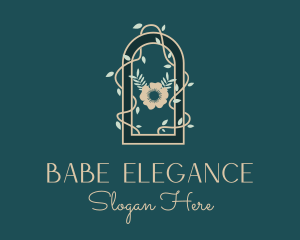 Elegant Flower Decor  logo design