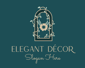 Elegant Flower Decor  logo design