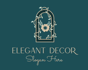 Elegant Flower Decor  logo design