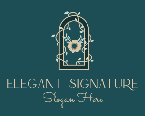 Elegant Flower Decor  logo design