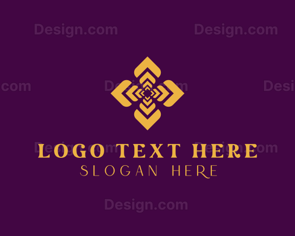 Floral Flower Pattern Logo