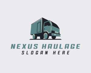 Forwarding Cargo Truck logo design