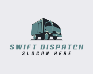 Forwarding Cargo Truck logo design