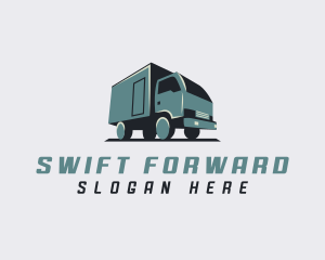 Forwarding Cargo Truck logo design