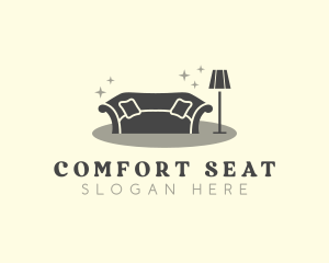 Sofa Couch Furniture logo design