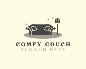 Sofa Couch Furniture logo design