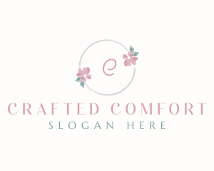 Elegant Floral Watercolor logo design