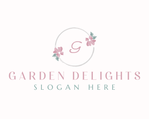 Elegant Floral Watercolor logo design