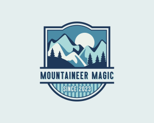 Mountaineer Adventure Camp logo design