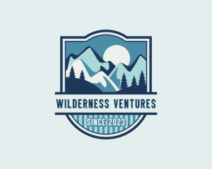 Mountaineer Adventure Camp logo design