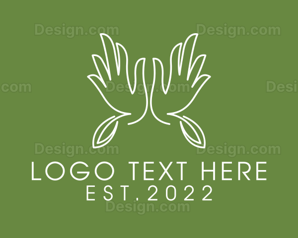 Eco Friendly Gardening Logo