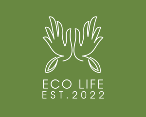 Eco Friendly Gardening  logo design