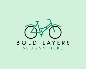 Retro Bike Bicycle logo design