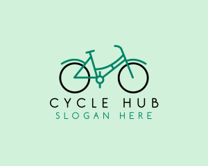 Retro Bike Bicycle logo design