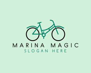 Retro Bike Bicycle logo design