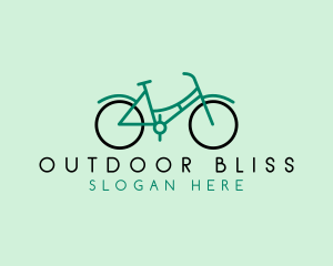 Retro Bike Bicycle logo design