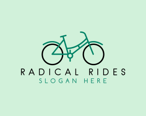 Retro Bike Bicycle logo design