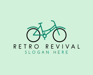 Retro Bike Bicycle logo design