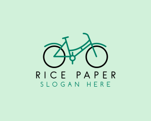 Retro Bike Bicycle logo design