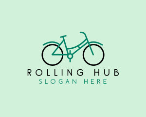 Retro Bike Bicycle logo design