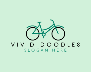 Retro Bike Bicycle logo design