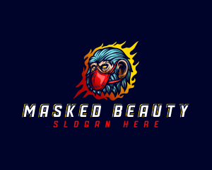 Monkey Mask Gaming logo design