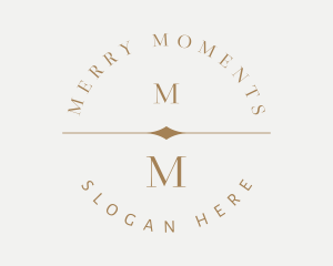 Modern Wedding Photography Studio logo design