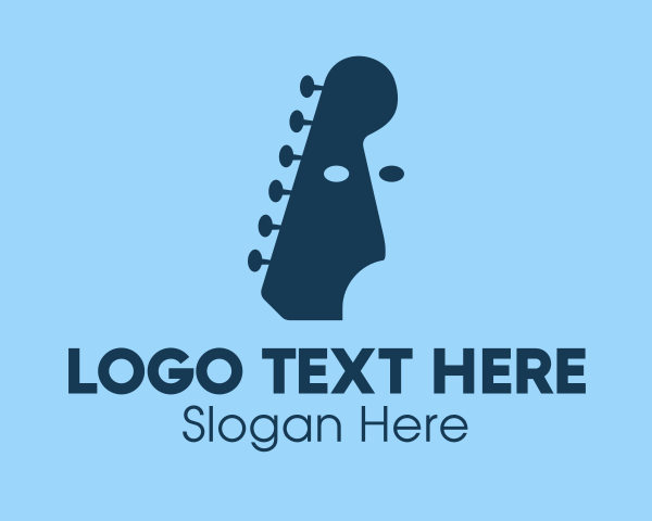 Guitar Lessons logo example 4