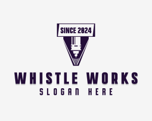 CNC Laser Machinery  logo design