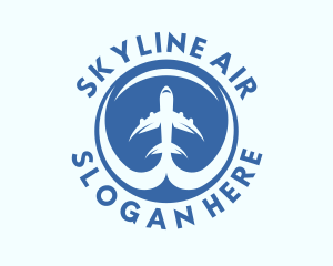 Air Travel Tourism Logo