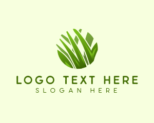 Nature Lawn Grass logo