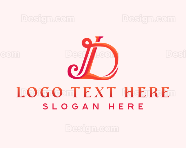 Elegant Beauty Letter LD Logo