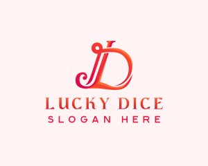 Elegant Beauty Letter LD logo design