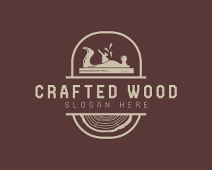 Wood Planer Carpentry Tool logo