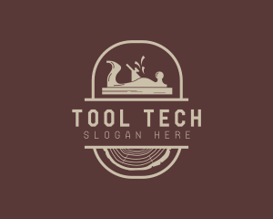 Wood Planer Carpentry Tool logo