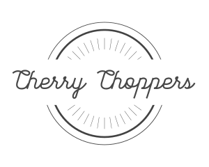 Hipster Retro Circle Badge  logo design