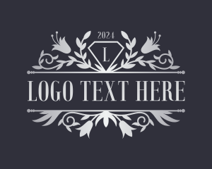 Feminine Floral Styling Logo