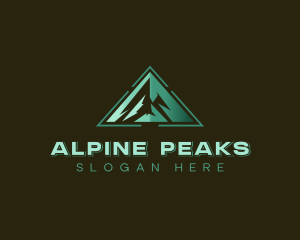 Mountain Peak Forest logo design